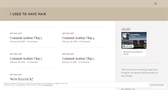 Desktop Screenshot of iusedtohavehair.com
